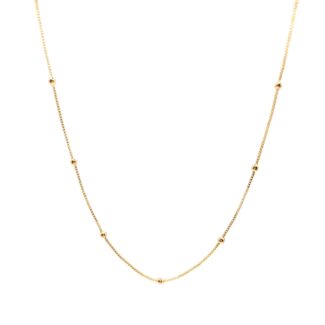 Colar Bolinhas Lucy Banho Ouro 18k