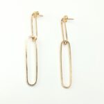 Brinco Organic Cartier Banho Ouro 18K