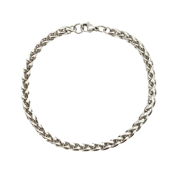 Pulseira Trançada Hades Inox