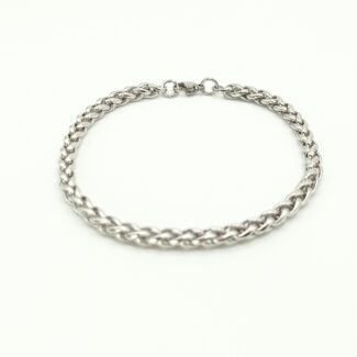 Pulseira Trançada Hades Inox