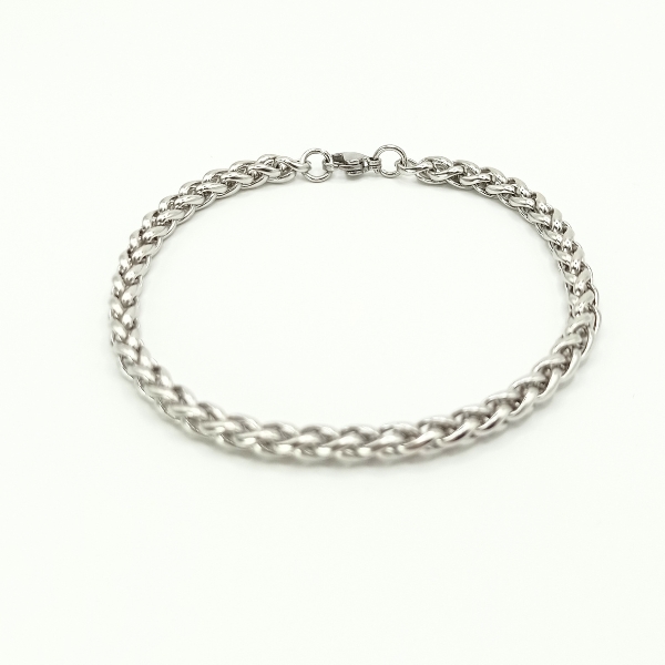 Pulseira Trançada Hades Inox